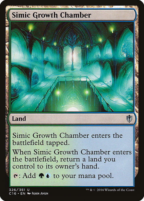 Simic Growth Chamber [Commander 2016] - Evolution TCG