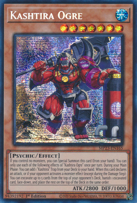 Kashtira Ogre [MP23-EN165] Prismatic Secret Rare - Evolution TCG