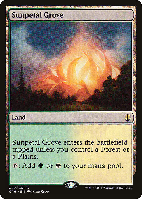 Sunpetal Grove [Commander 2016] - Evolution TCG