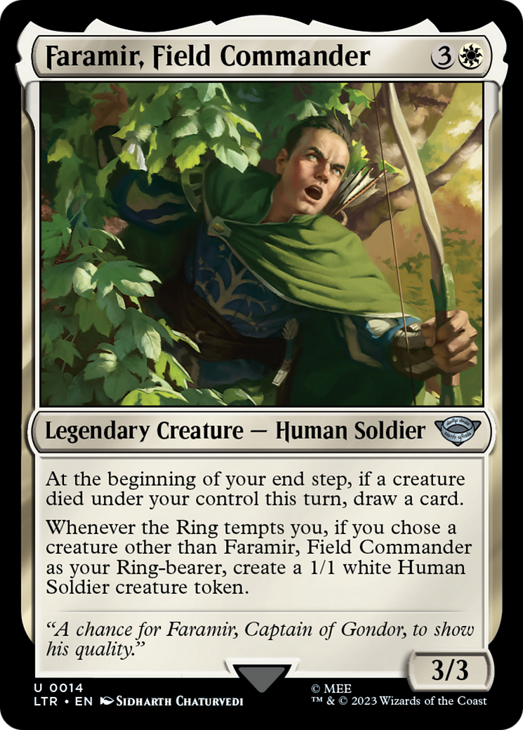 Faramir, Field Commander [The Lord of the Rings: Tales of Middle-Earth] - Evolution TCG