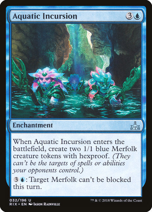 Aquatic Incursion [Rivals of Ixalan] - Evolution TCG