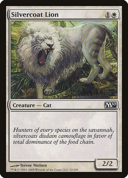 Silvercoat Lion [Magic 2010] - Evolution TCG