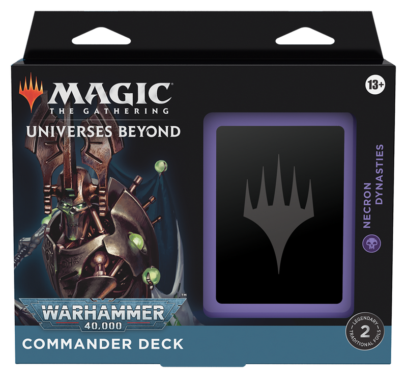 Universes Beyond: Warhammer 40,000 - Commander Deck (Necron Dynasties) - Evolution TCG
