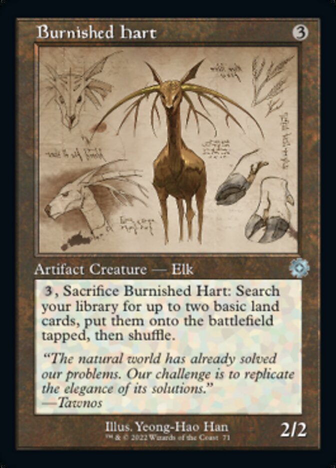 Burnished Hart (Retro Schematic) [The Brothers' War Retro Artifacts] - Evolution TCG