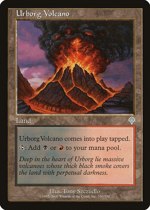 Urborg Volcano [Invasion] - Evolution TCG