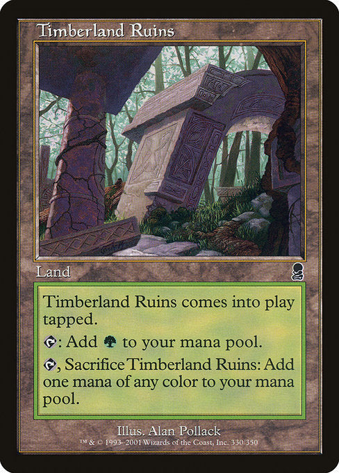 Timberland Ruins [Odyssey] - Evolution TCG