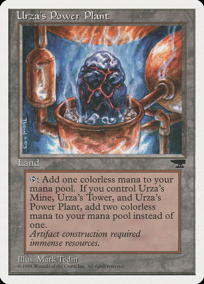 Urza's Power Plant (Boiling Rock) [Chronicles] - Evolution TCG