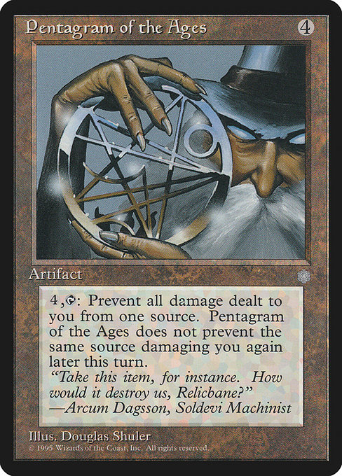 Pentagram of the Ages [Ice Age] - Evolution TCG