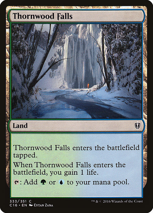 Thornwood Falls [Commander 2016] - Evolution TCG | Evolution TCG