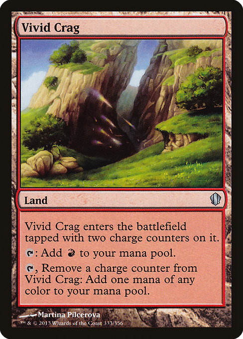 Vivid Crag [Commander 2013] - Evolution TCG