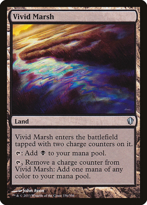 Vivid Marsh [Commander 2013] - Evolution TCG