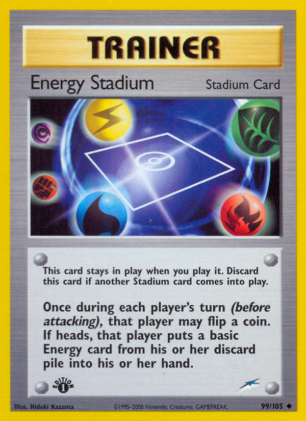 Energy Stadium (99/105) [Neo Destiny 1st Edition] - Evolution TCG