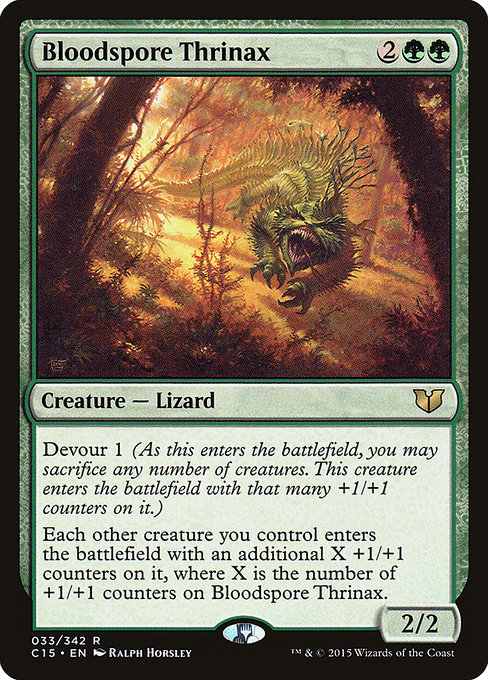 Bloodspore Thrinax [Commander 2015] - Evolution TCG