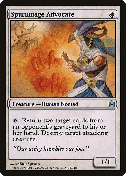 Spurnmage Advocate [Commander 2011] - Evolution TCG