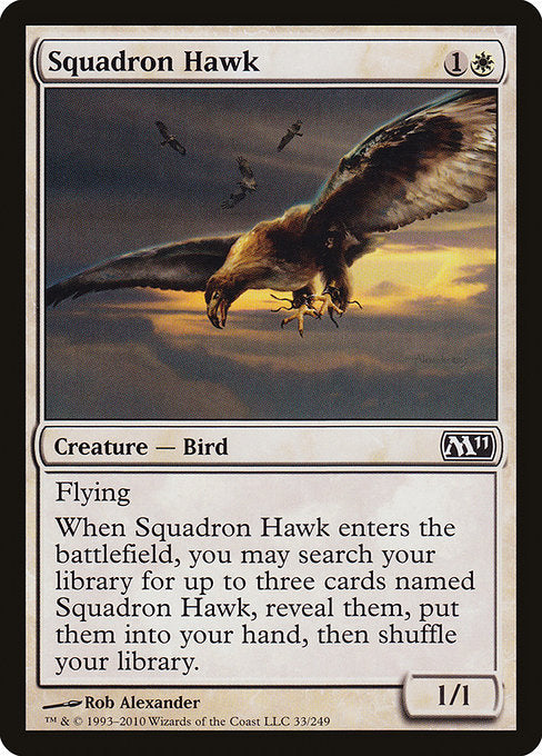 Squadron Hawk [Magic 2011] - Evolution TCG