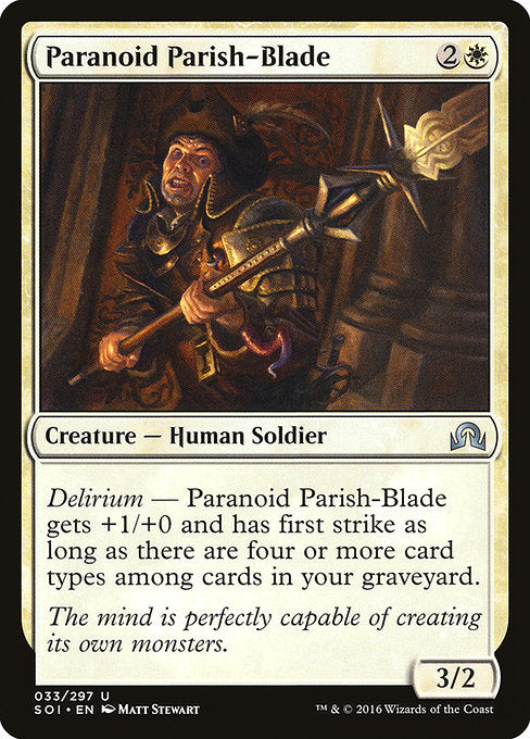 Paranoid Parish-Blade [Shadows over Innistrad] - Evolution TCG