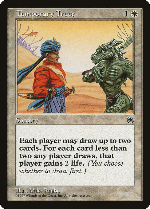 Temporary Truce [Portal] - Evolution TCG