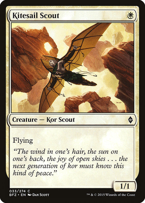 Kitesail Scout [Battle for Zendikar] - Evolution TCG