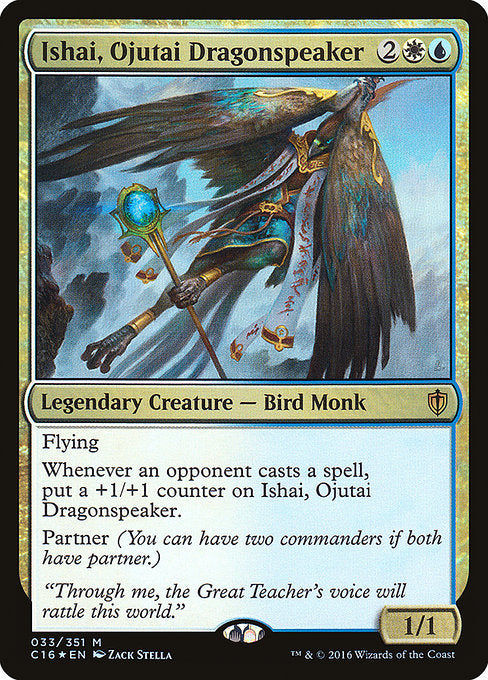 Ishai, Ojutai Dragonspeaker [Commander 2016] - Evolution TCG