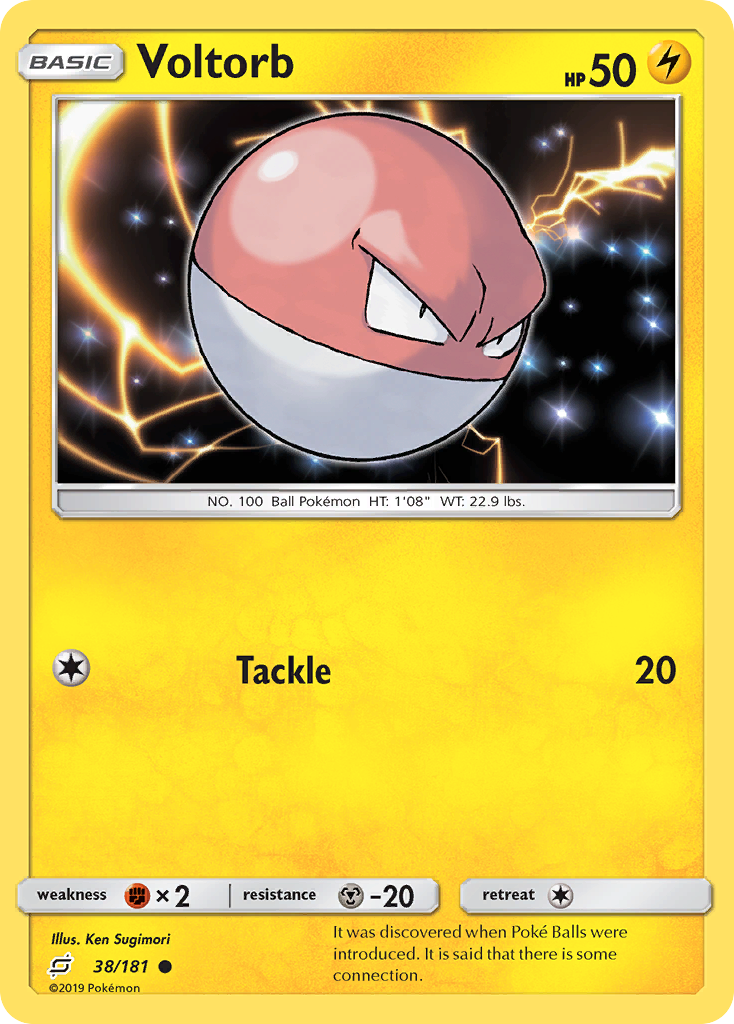  Voltorb - 21/68 - Common - Hidden Fates : Everything Else