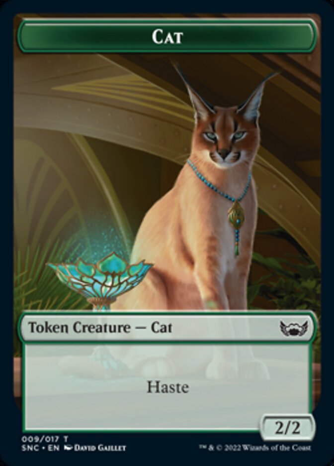 Cat // Dog Double-sided Token [Streets of New Capenna Tokens] - Evolution TCG
