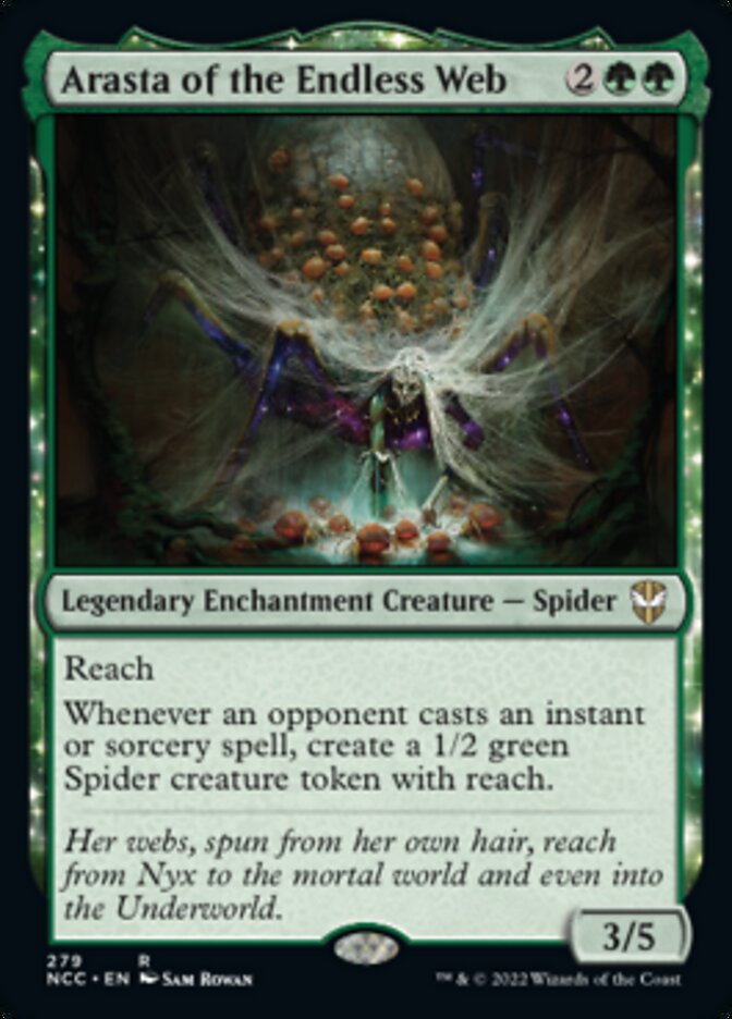 Arasta of the Endless Web [Streets of New Capenna Commander] - Evolution TCG