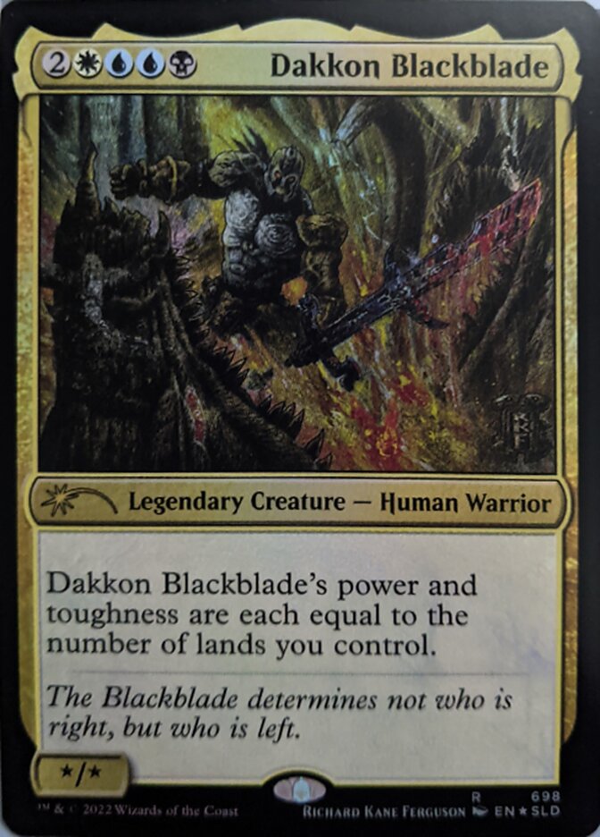 Dakkon Blackblade [Secret Lair Drop Promos] - Evolution TCG