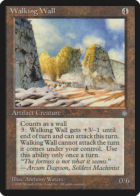 Walking Wall [Ice Age] - Evolution TCG
