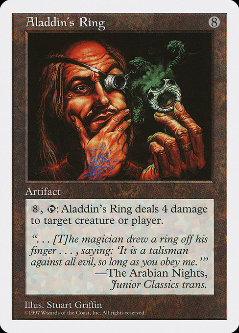 Aladdin's Ring [Fifth Edition] - Evolution TCG