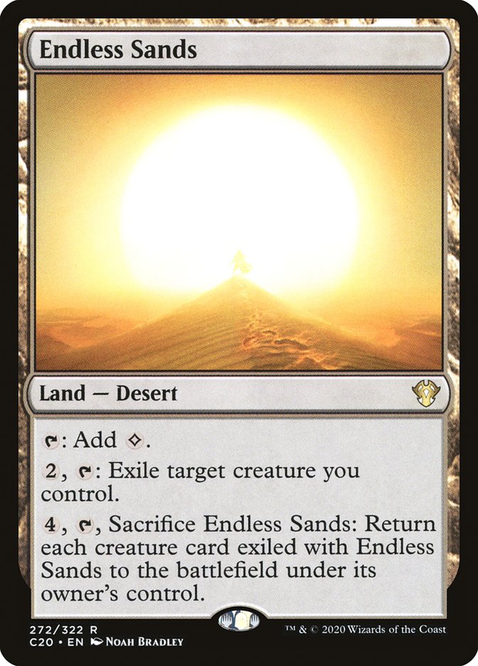 Endless Sands [Commander 2020] - Evolution TCG