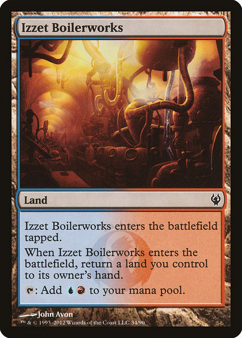 Izzet Boilerworks [Duel Decks: Izzet vs. Golgari] - Evolution TCG