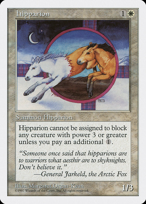 Hipparion [Fifth Edition] - Evolution TCG