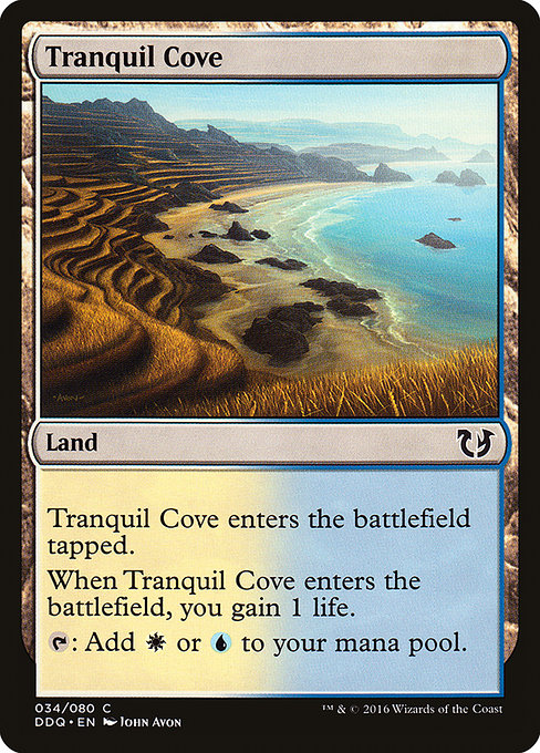 Tranquil Cove [Duel Decks: Blessed vs. Cursed] - Evolution TCG