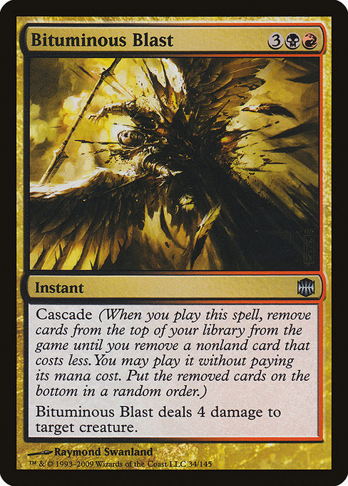 Bituminous Blast [Alara Reborn] - Evolution TCG