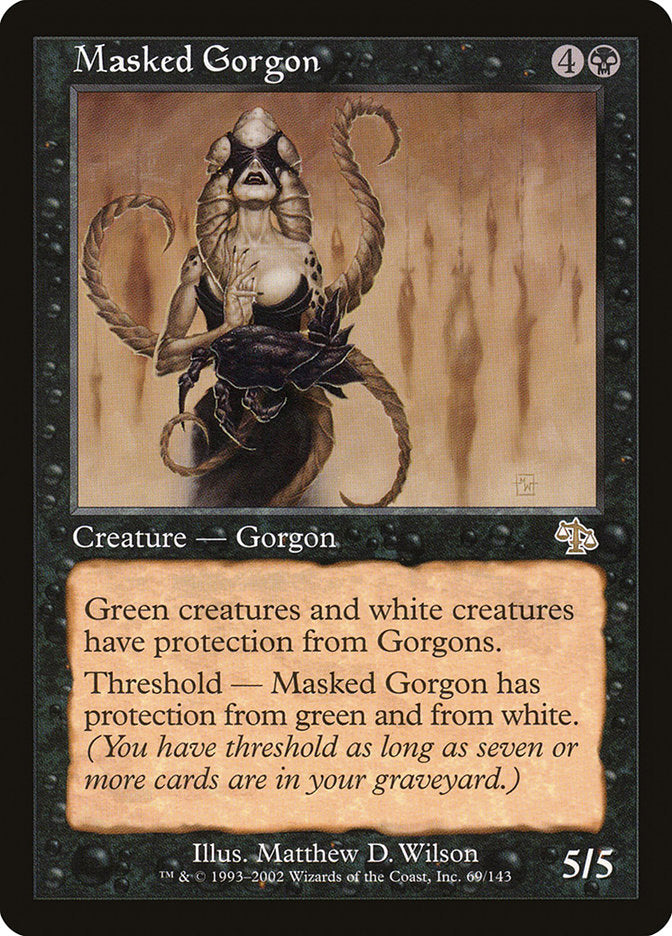 Masked Gorgon [Judgment] - Evolution TCG