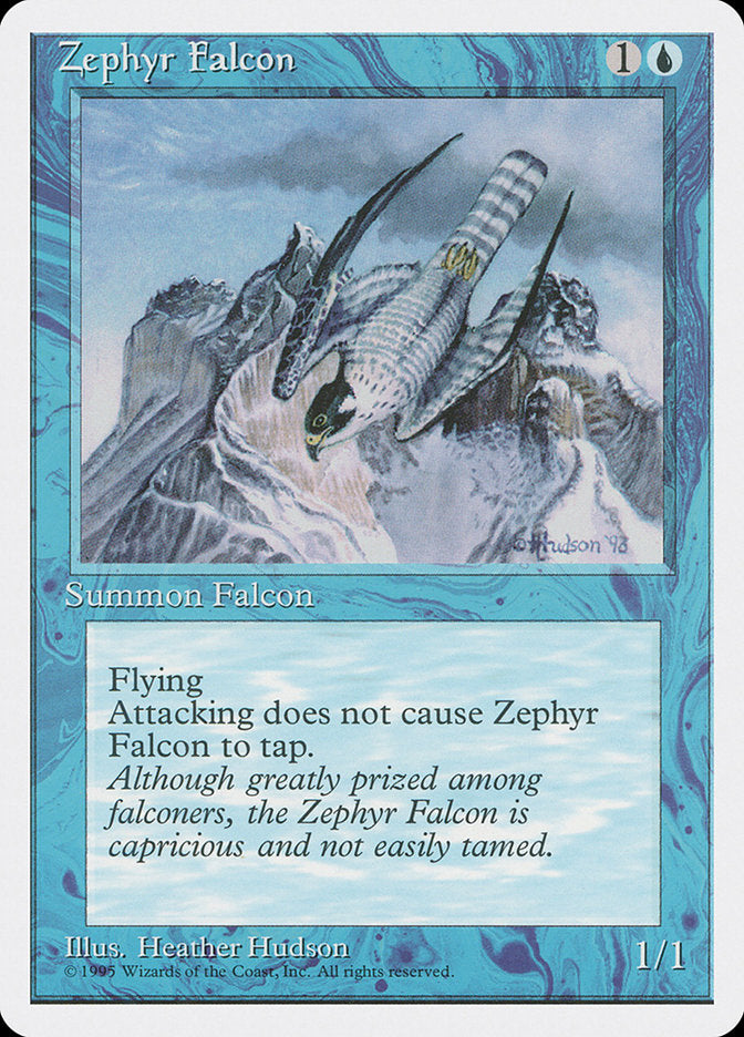 Zephyr Falcon [Fourth Edition] - Evolution TCG