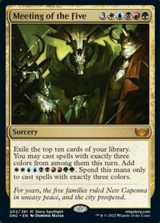 Meeting of the Five [Streets of New Capenna] - Evolution TCG