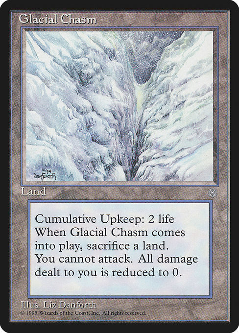 Glacial Chasm [Ice Age] - Evolution TCG