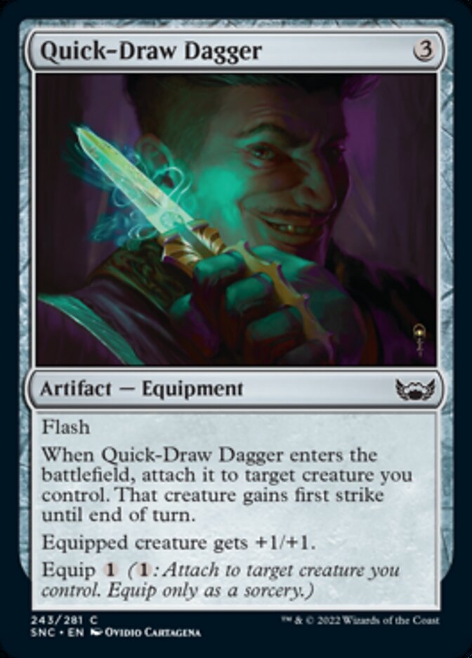 Quick-Draw Dagger [Streets of New Capenna] - Evolution TCG