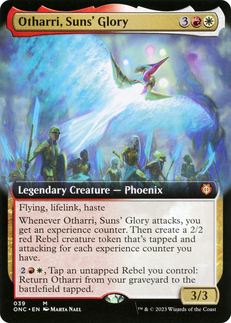 Otharri, Suns' Glory (Extended Art) [Phyrexia: All Will Be One Commander] - Evolution TCG