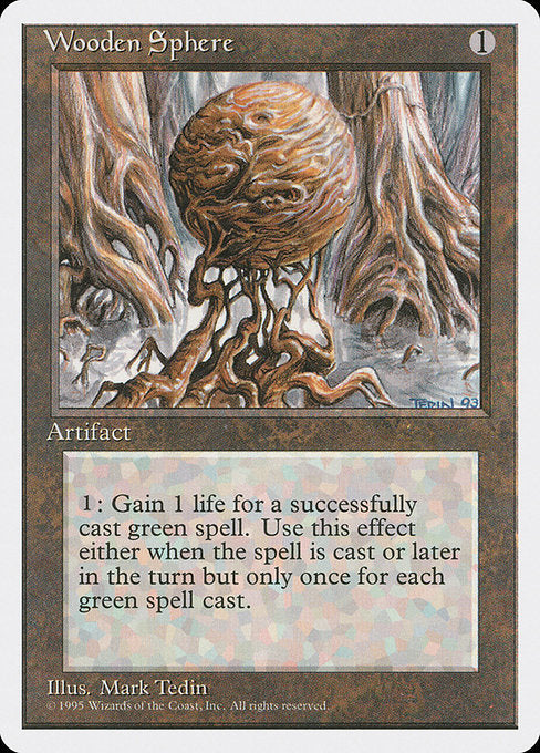 Wooden Sphere [Fourth Edition] - Evolution TCG