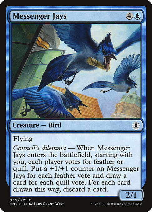 Messenger Jays [Conspiracy: Take the Crown] - Evolution TCG