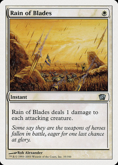 Rain of Blades [Eighth Edition] - Evolution TCG