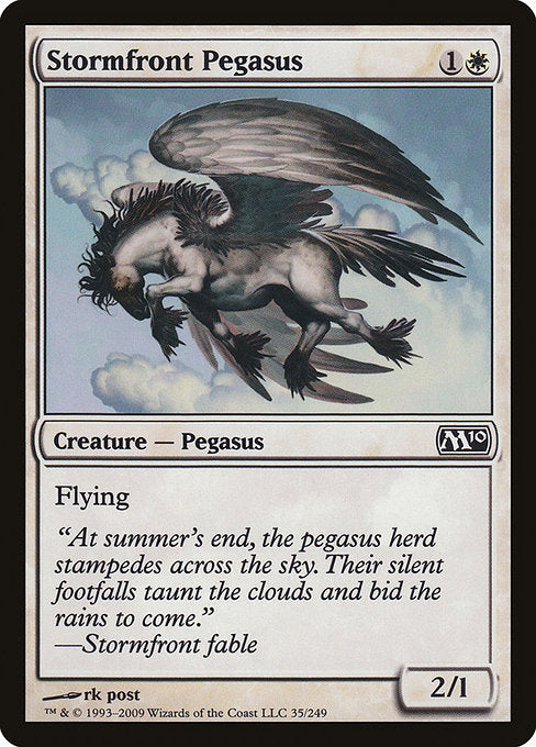 Stormfront Pegasus [Magic 2010] - Evolution TCG