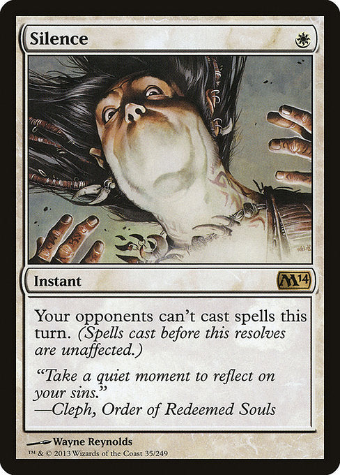 Silence [Magic 2014] - Evolution TCG