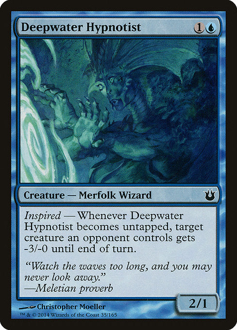 Deepwater Hypnotist [Born of the Gods] - Evolution TCG