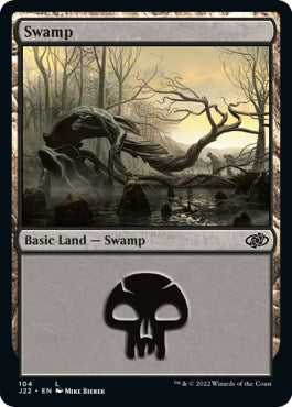Swamp (104) [Jumpstart 2022] - Evolution TCG