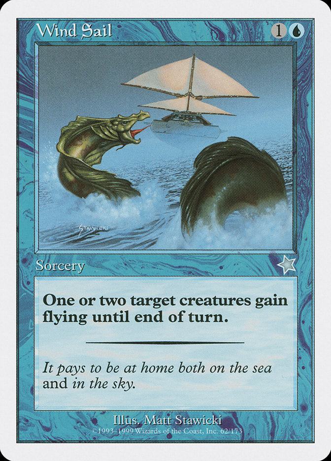 Wind Sail [Starter 1999] - Evolution TCG