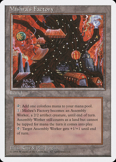 Mishra's Factory [Fourth Edition] - Evolution TCG