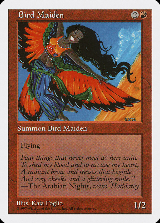 Bird Maiden [Fifth Edition] - Evolution TCG | Evolution TCG